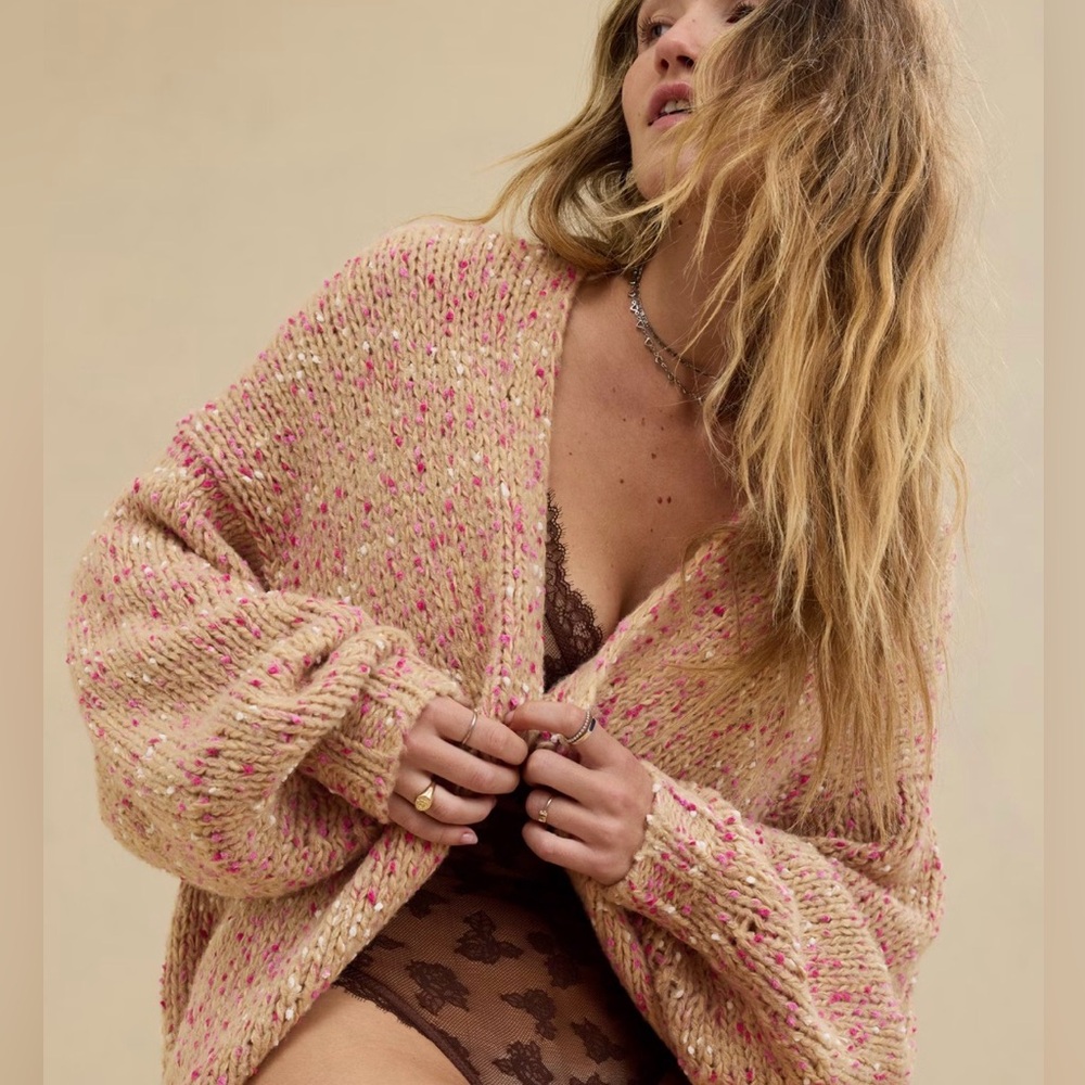 ***NWT Aerie Oversized Sprinkle Cardigan